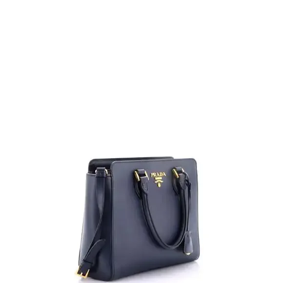 Prada Convertible Open Tote Saffiano #234384P12B - Picture 2 of 8